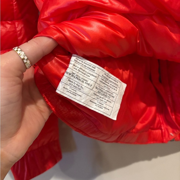 lululemon athletica Red Puffer Jacket - Picture 6 of 6